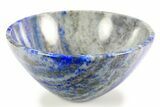 Polished Lapis Lazuli Bowl - Pakistan #297634-1